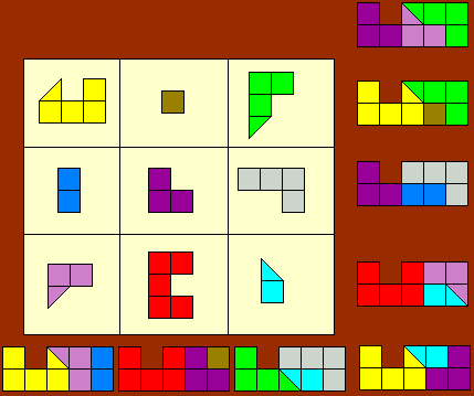 magisch vierkant U pentomino